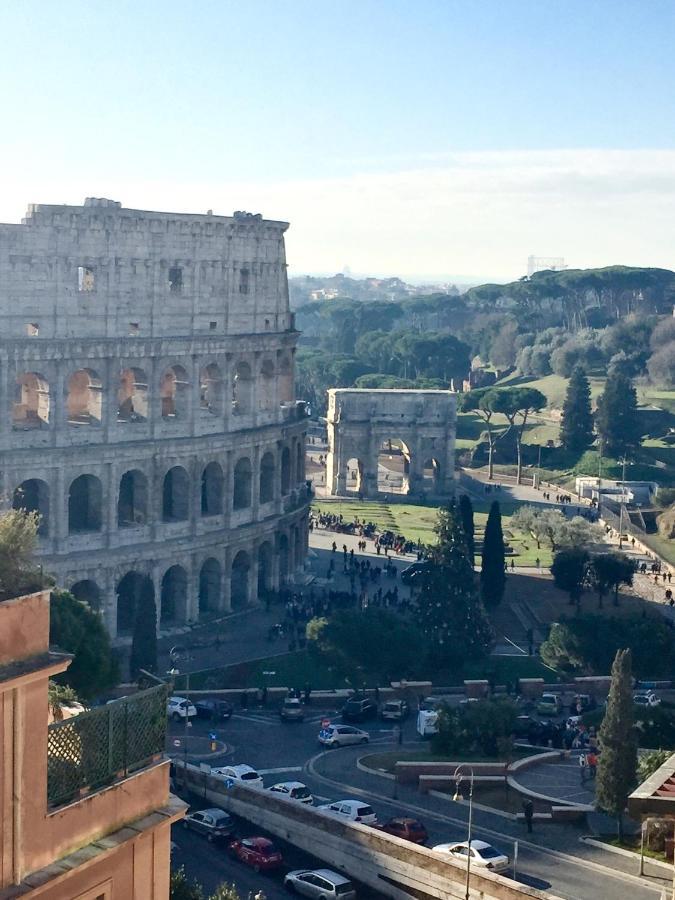 Superattico Sul Colosseo Róma Kültér fotó